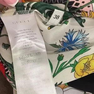 GUCCI ボタニカル フローラルペイント ハーフパンツ 38 GUCCI(グッチ) ボタニカル柄パンツ342384 Z4622 342384 Z4622